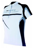     Koszulka rowerowa damska Nalini Sassolite - biała - roz. XL