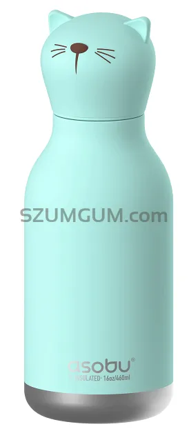 Butelka termiczna Asobu Bestie Bottle 473 ml - Kitty