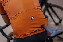 Koszulka na rower Rogelli ESSENTIAL, pomarańczowa roz. XL - 7