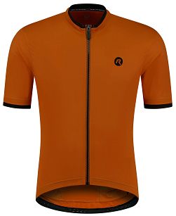 Koszulka na rower Rogelli ESSENTIAL, pomarańczowa roz. XL