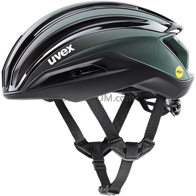 Kask UVEX Surge Aero Mips - black sage green matt