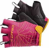   Rękawiczki rowerowe damskie CRAFT Active Bike, różowe - Rozmiar XXL