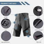 Szorty rowerowe Rockbros YPK020 - black - 12