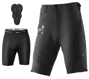 Szorty rowerowe Rockbros YPK020 - black