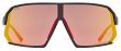 Okulary UVEX Sportstyle 237 CV - black matt / mirror red - 3