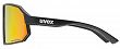 Okulary UVEX Sportstyle 237 CV - black matt / mirror red - 2