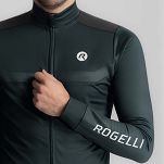 Bluza rowerowa Rogellii MONO, granatowa/szara - 5