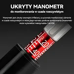 Pompka rowerowa Rockbros LD-0510 z manometrem 220 PSI - 3