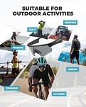 Okulary sportowe z polaryzacją i wbudowanymi głośnikami - Rockbros SP251 ciemne - 9
