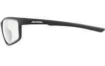 Okulary Alpina DEFEY - black matt- szkło przeżroczyste Cat.1 - 3