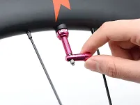 Wentyle RideNow Tubeless 7075 FV / Presta | 45 / 65 / 85 mm - czarne - 3