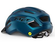 Kask rowerowy Met Allroad MIPS - Niebieski Blue metalic - 2