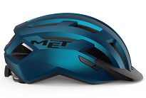 Kask rowerowy Met Allroad MIPS - Niebieski Blue metalic - 3