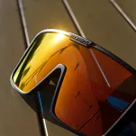 Rockbros SP348 - uniwersalne optyczne okulary z polaryzacją - black / mirror orange - 7