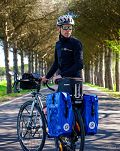 Sakwa rowerowa Rockbros AS-002-2 blue/ 25- 32L - 9