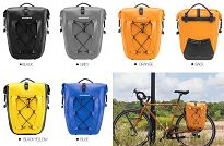 Sakwa rowerowa Rockbros AS-002-2 blue/ 25- 32L - 10