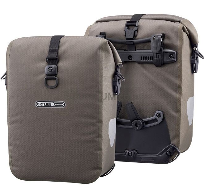Ortlieb Sakwy Bike Packing Gravel-Pack 25-29L - Dark Sand QL2.1