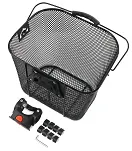 Metalowy kosz na kierownicę Wozinsky WKM-MM - 24 L - 2