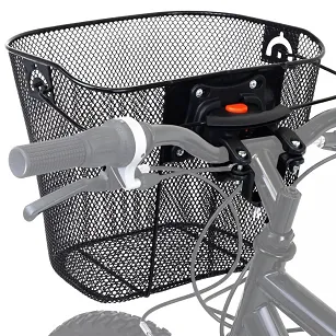 Metalowy kosz na kierownicę Wozinsky WKM-MM - 24 L