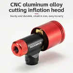 Pompka rowerowa CO₂ Rockbros A3G z manometrem 160 PSI - 3