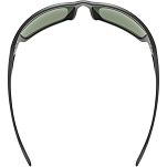 Okulary sportowe UVEX Sportstyle 230 - black matt / mirror green - 5