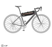 Torba pod ramę Ortlieb Bike Packing Frame-Pack TopTube 4L - Black - 4