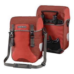 Sakwy rowerowe uniwersalne Ortlieb Sport-Packer Plus QL2.1 (kpl.) 30L - Salsa-dark chili