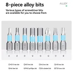 Grzechotka z bitami Rockbros TG-8601 - 8w1 - 4