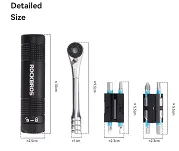 Grzechotka z bitami Rockbros TG-8601 - 8w1 - 10