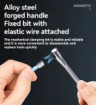 Grzechotka z bitami Rockbros TG-8601 - 8w1 - 5