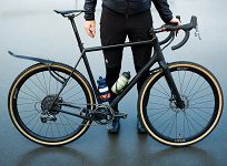 Błotnik tylny Ass Savers Win Wing Gravel 2 - Czarny Black - 5
