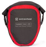 Sakwy Rowerowe Extrawheel Rambler PREMIUM Cordura 25 (2x12,5L) Red/Black - 4