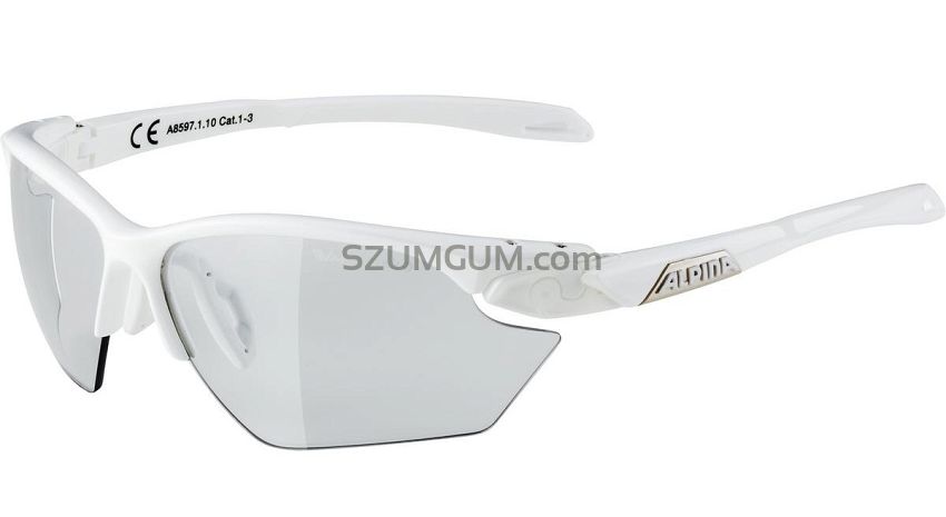 Okulary Alpina TWIST FIVE HR SMALL VL+, S1-3 FOGSTOP -  kolor WHITE