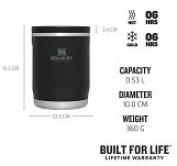 Termos obiadowy Stanley Adventure To-Go Food Jar, 0,53 L  - black 2.0 - 6