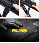 Wodoodporna torebka na telefon na górę ramy - Wild Man M20 czarna - 16