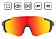 Okulary sportowe Rockbros 10182 - z polaryzacją i wkładkami optycznymi - czerwone - 8