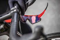 Rogelli SWITCH red - okulary sportowe z wymiennymi szkłami i zdjemowalnymi ramkami - 8
