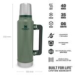 Termos  Stanley  LEGENDARY CLASSIC 1,4L - Hammertone Lake - 4