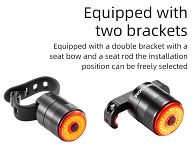 Inteligentna tylna lampka - Rockbros AI Q5 Mini / 24720013001 - 3