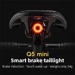 Inteligentna tylna lampka - Rockbros AI Q5 Mini / 24720013001 - 10
