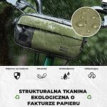 Ekologiczna torba rowerowa na kierownicę Rockbros DB001, 2 w 1, 1,5 l - 8