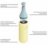 Butelka na wodę Stanley All Day Slim 0,6L - Shale - 4