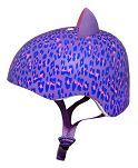 Kask dziecięcy juniorski  RASKULLZ LEOPARD KITTY roz. M  54-58cm - 2