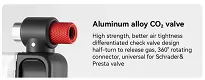 Podręczny zestaw naprawczy z pompką CO2 15w1 - Rockbros TG-PB8012 - 10