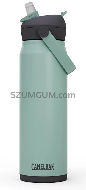 Butelka termiczna Camelbak Thrive Flip Straw Insulated SST 740 ml / 25 oz - silver mist