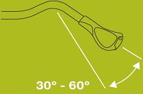 Chwyty kierownicy rowerowej Ergon GC1- kierownice jaskółka - 4