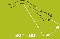 Chwyty kierownicy rowerowej Ergon GC1- kierownice jaskółka - 4