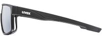 Okulary UVEX LGL 51 - black matt / mirror silver - 4