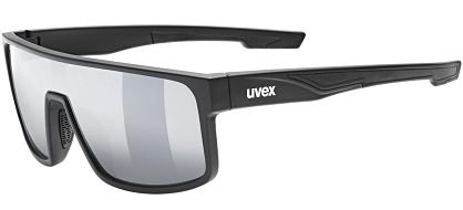Okulary UVEX LGL 51 - black matt / mirror silver
