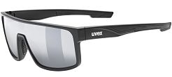 Okulary UVEX LGL 51 - black matt / mirror silver